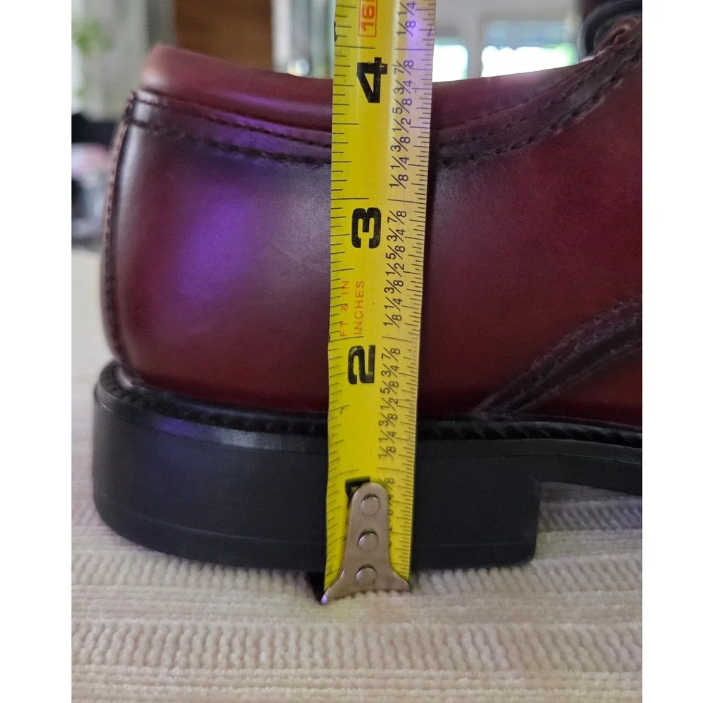 Leather Dockers Oxford Shoes Mens 10.5 Brown Gordon‎ Cap Toe Business Casual